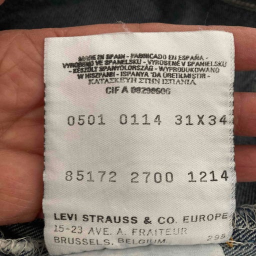 Jeans Levi's 501 W31L34