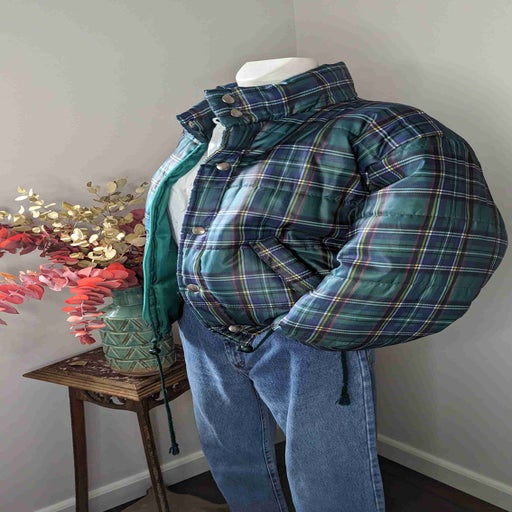 Oversized down jackets