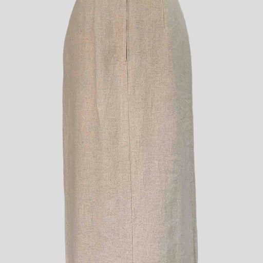 Long linen skirt