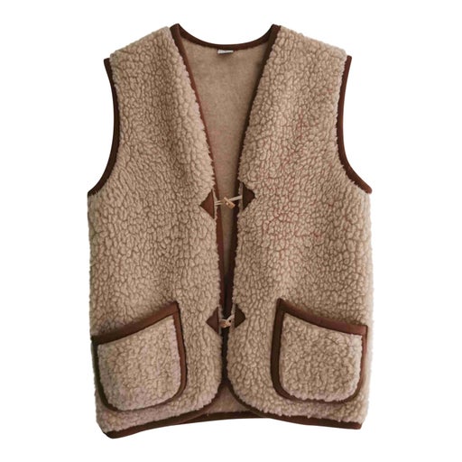 Gilet sans manches en laine