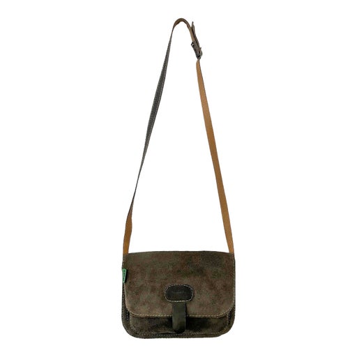 Sac en daim et cuir