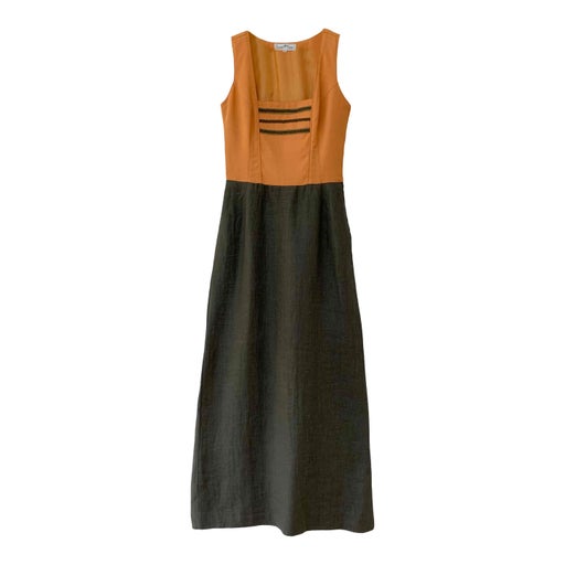 Long linen dress