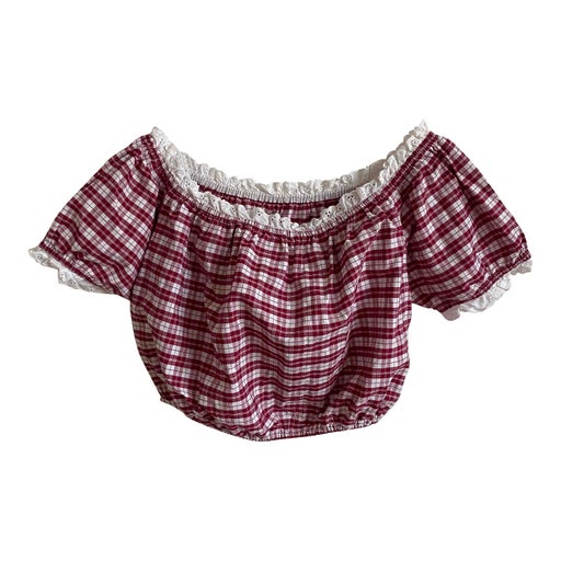 Checked blouse