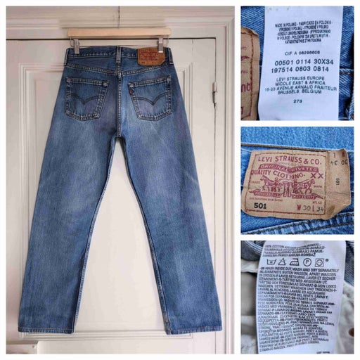 Levi's 501 W30L34 jeans