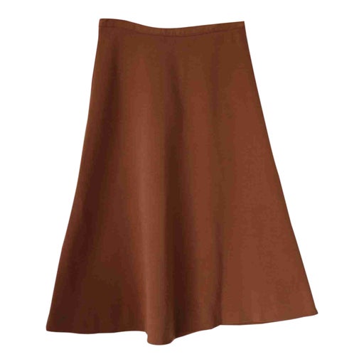 Knitted midi skirt