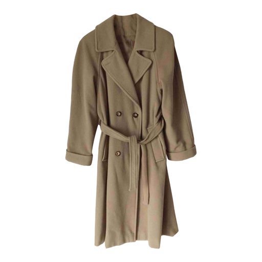 Long wool and cashmere coat