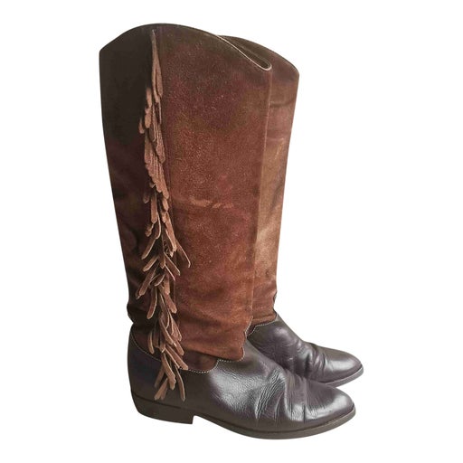 Bottes en cuir