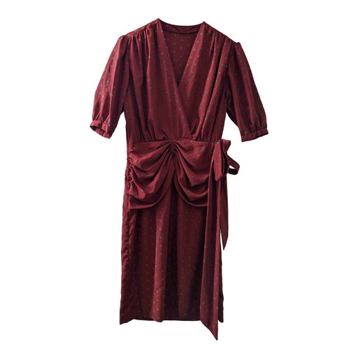 Robe en satin