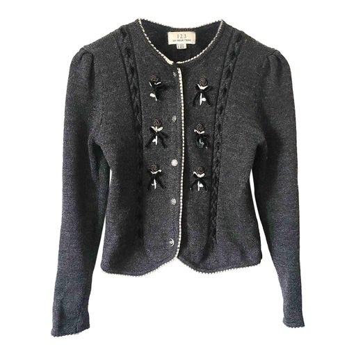 Wool cardigan