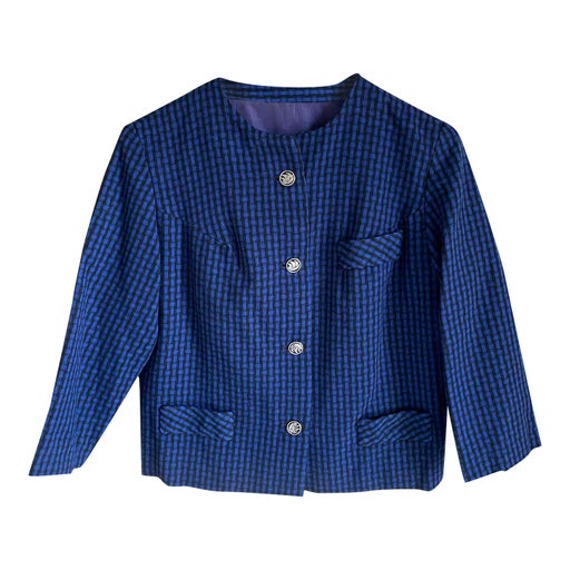 Checked jacket