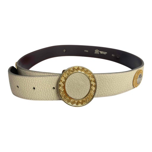 Leather belt