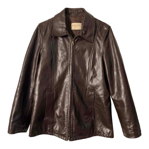 Veste en cuir Max & Co