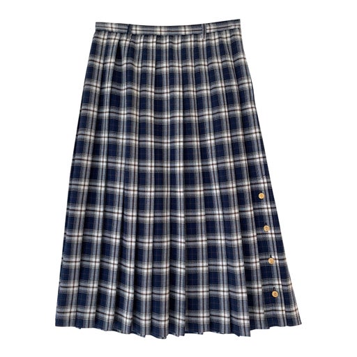 Tartan pleated skirt