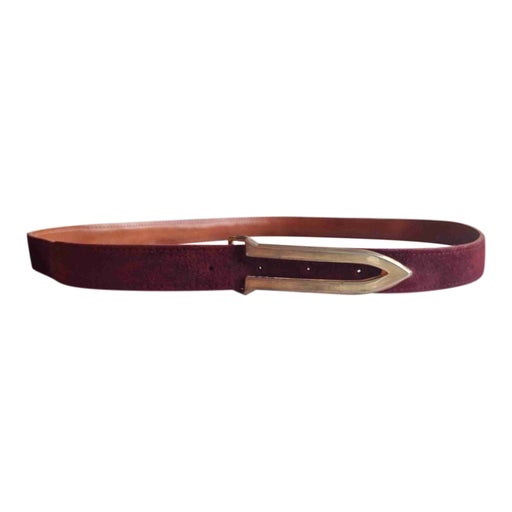 Leather belt