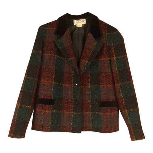 Blazer en tartan