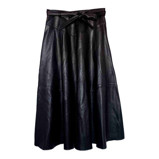 Leather skirt