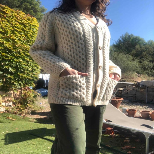 Irish cardigan