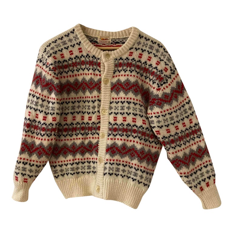 Wool cardigan