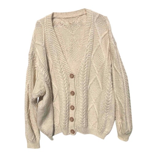 Wool cardigan