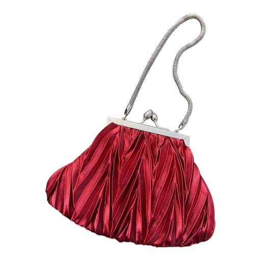 Minaudière plissée
