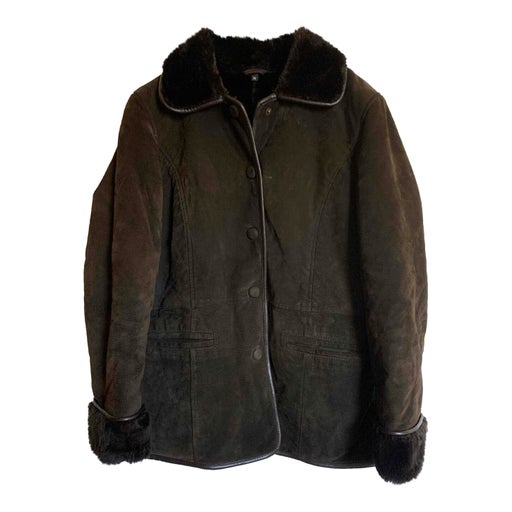 Leather coat