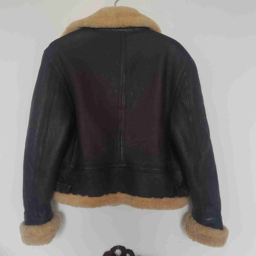 Shearling bomber