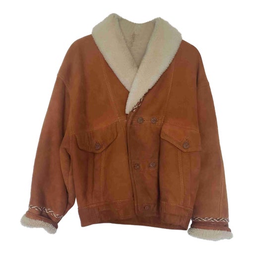 Shearling bomber