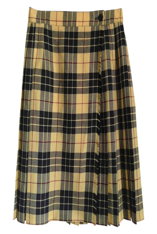 Scottish wrap skirt