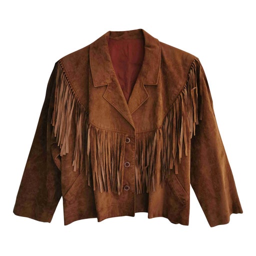 Veste à franges 
