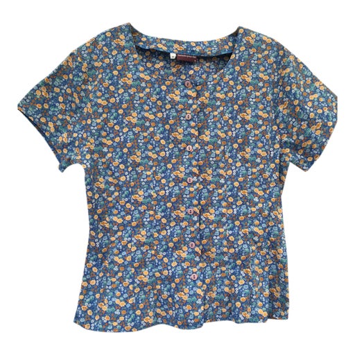 Pleated blouse