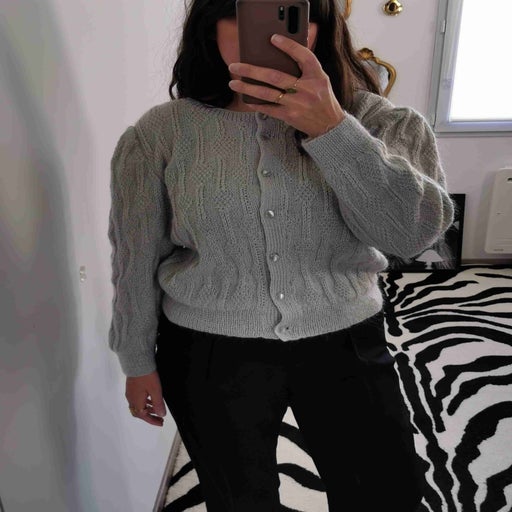 Wool cardigan