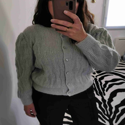 Wool cardigan