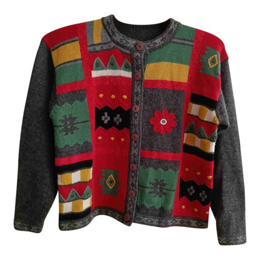 Wool cardigan