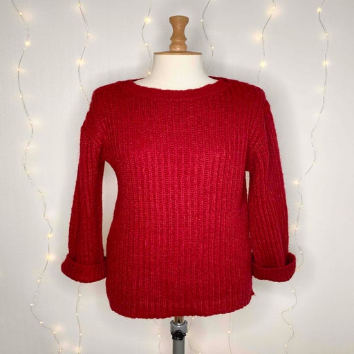 Pull long en sale laine