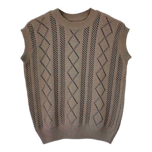 Sleeveless sweater