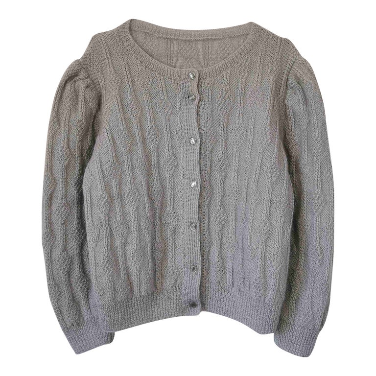 Wool cardigan
