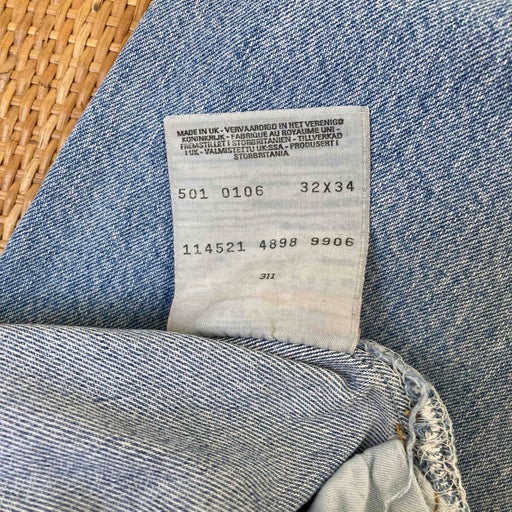 Levi's 501 W32L30 jeans