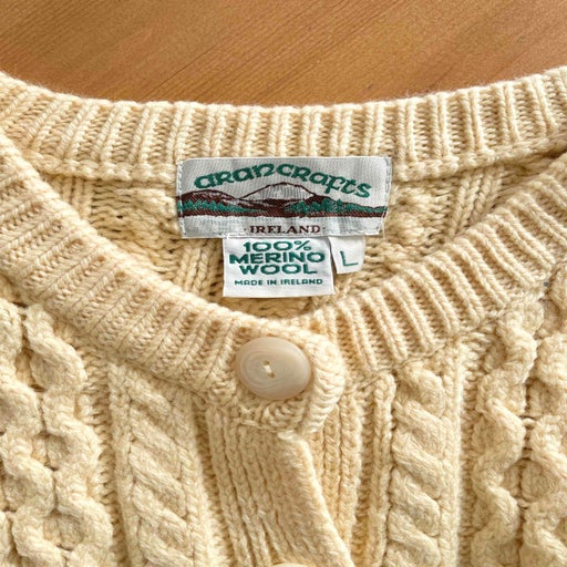 Irish cardigan