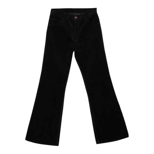 1970S LEVI'S 622 BLACK CORDUROY FLARES W28 From