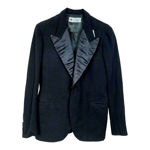 Wool tuxedo jacket