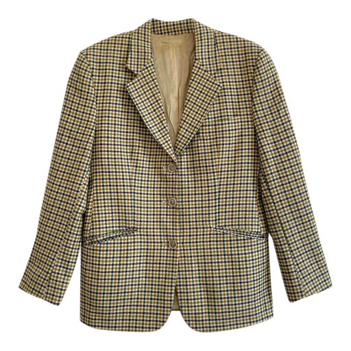 Wool and cashmere blazer