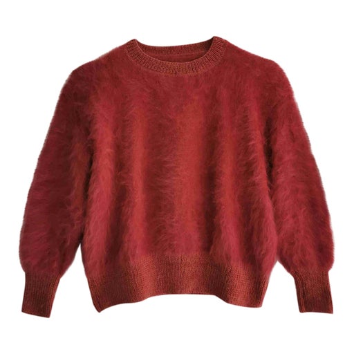Angora sweater