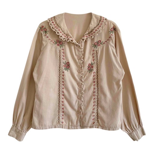 Chemise brodée