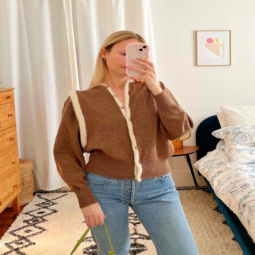 Wool cardigan
