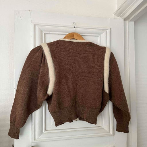 Wool cardigan