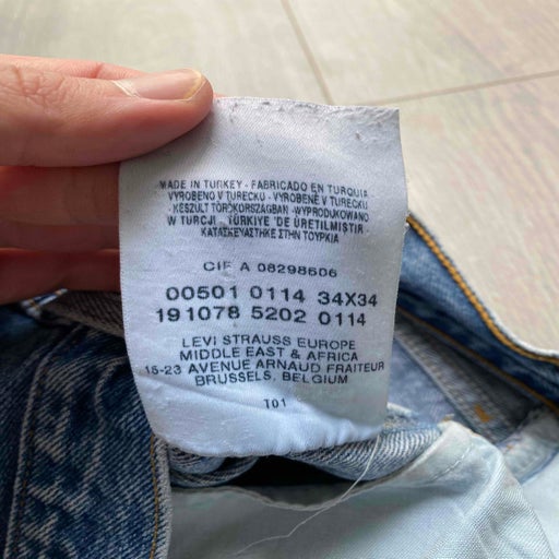 Levi's Jeans 501 W34L34