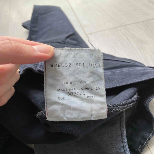 Levi's 501 W26L32 jeans