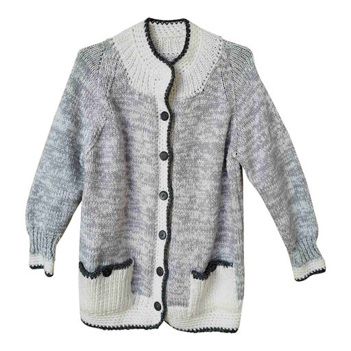 Wool cardigan
