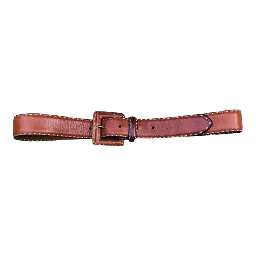Leather belt