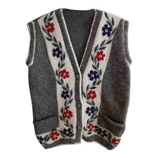 Embroidered vest